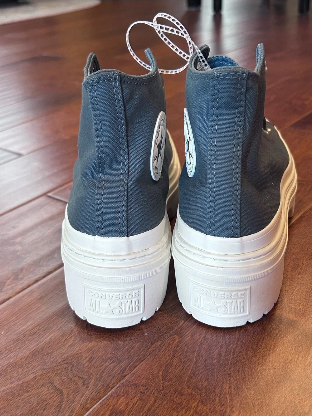 Converse CTAS Lugged Heel Hi Platform Shoes A10619C Womens Size 9 Teal Green NEW